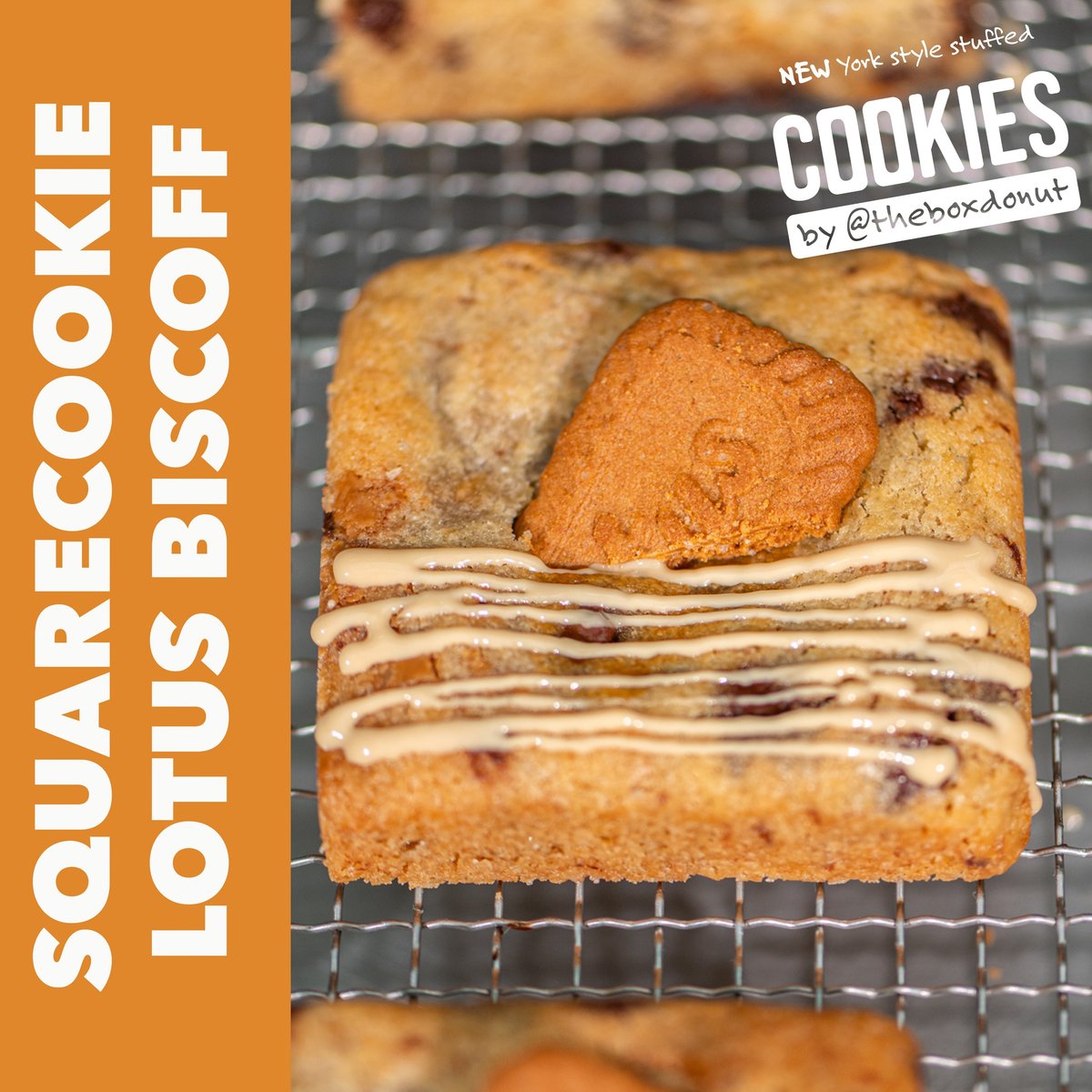 SquareCOOKIES - Lotus Biscoff