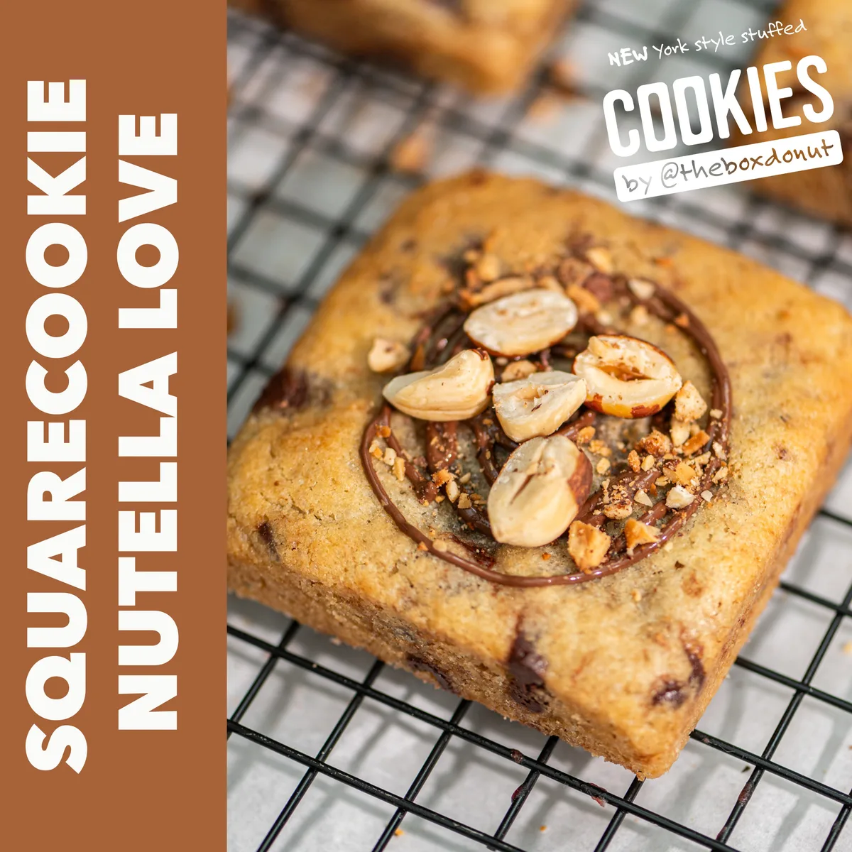 SquareCOOKIES - Nutella Love