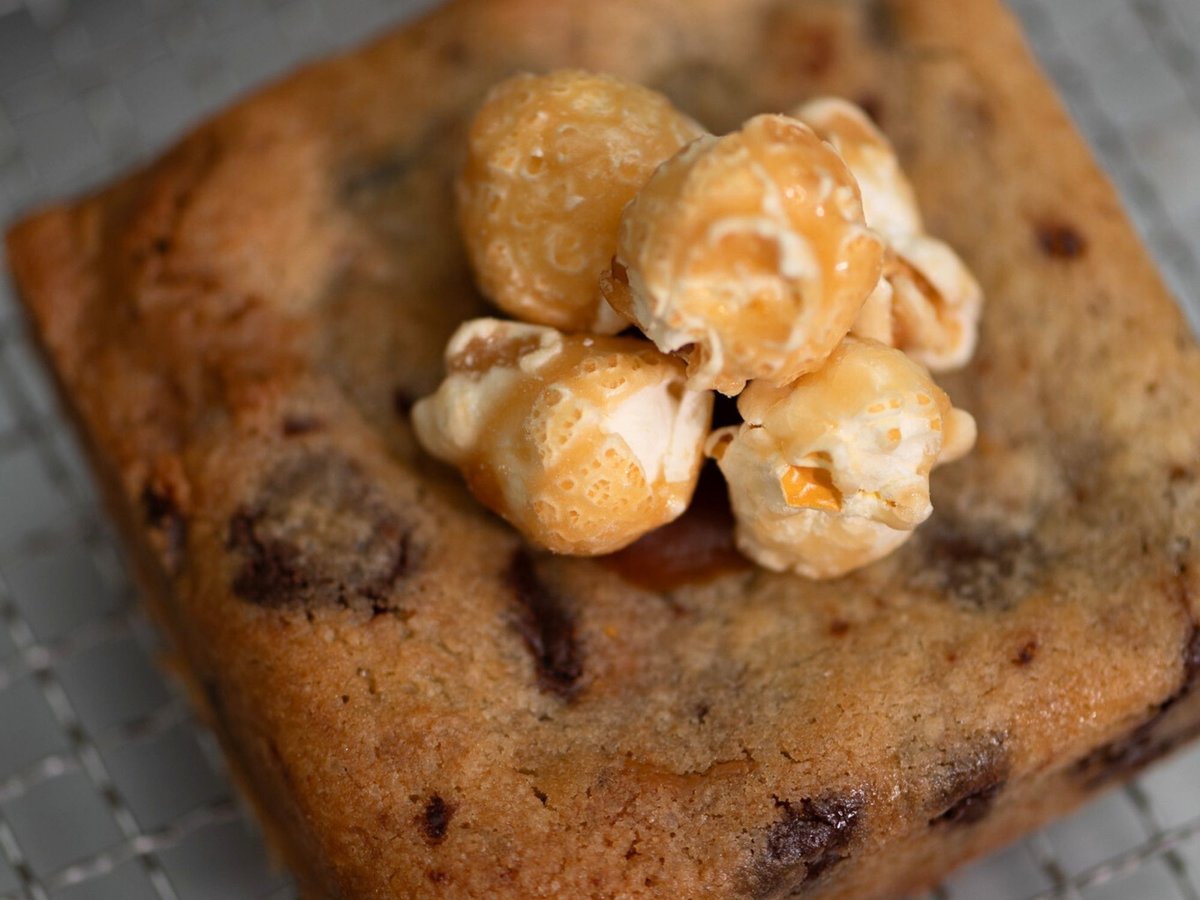 Caramel popcorn Squarecookie