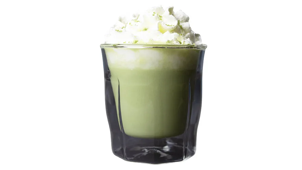 Hot MATCHA chocolate