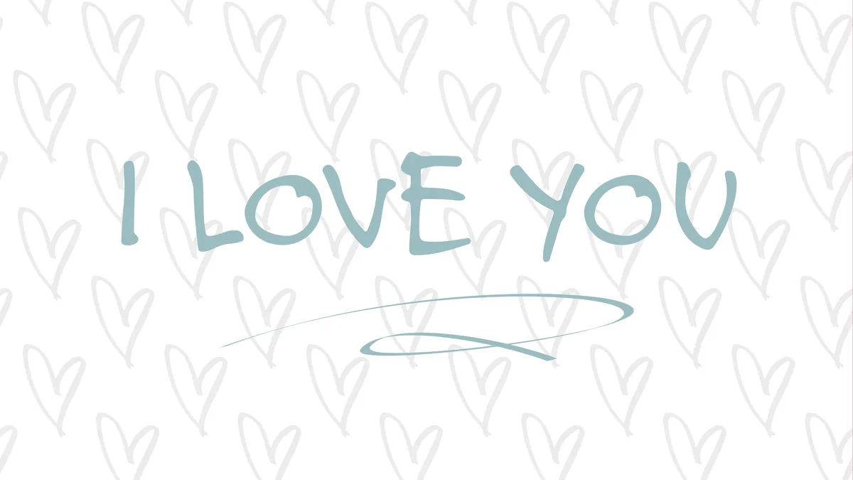 I LOVE YOU - for Him
