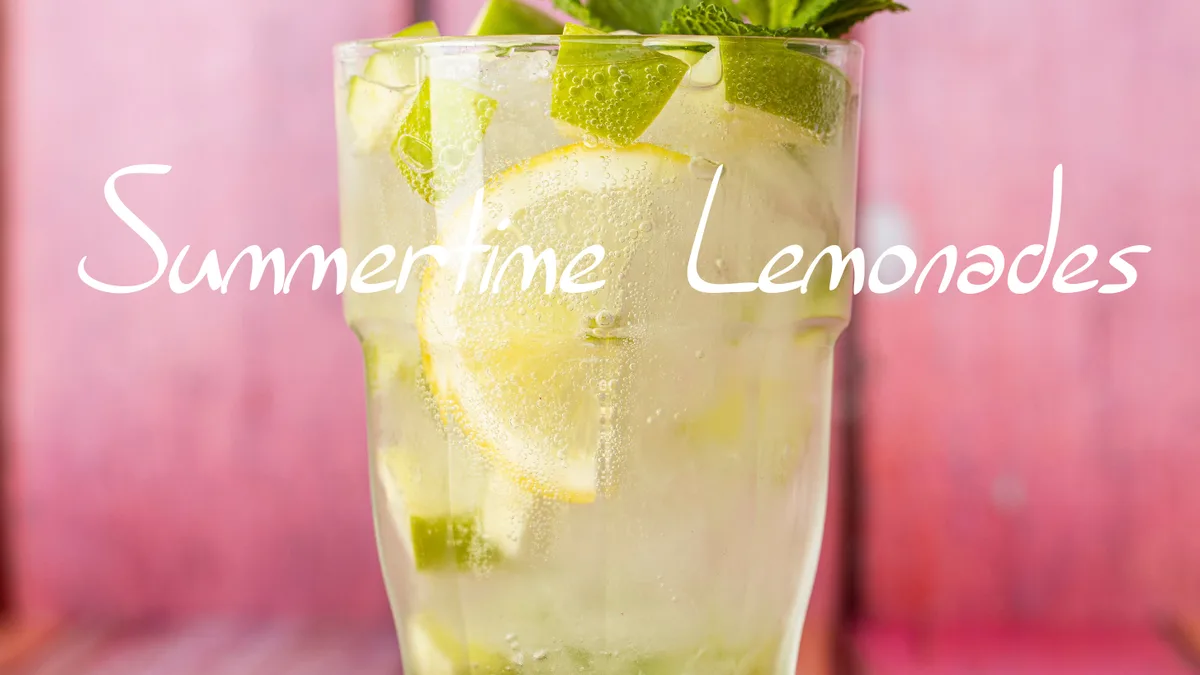 Szezonális limonádé - Zöldalma