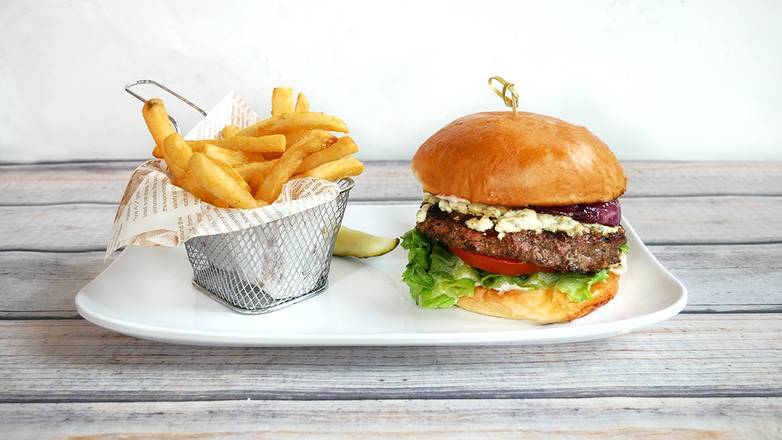 Black and Blue Burger