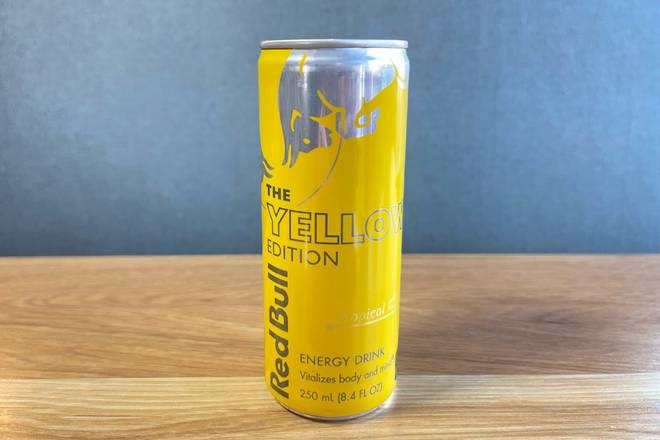 Red Bull Yellow Edition Tropical