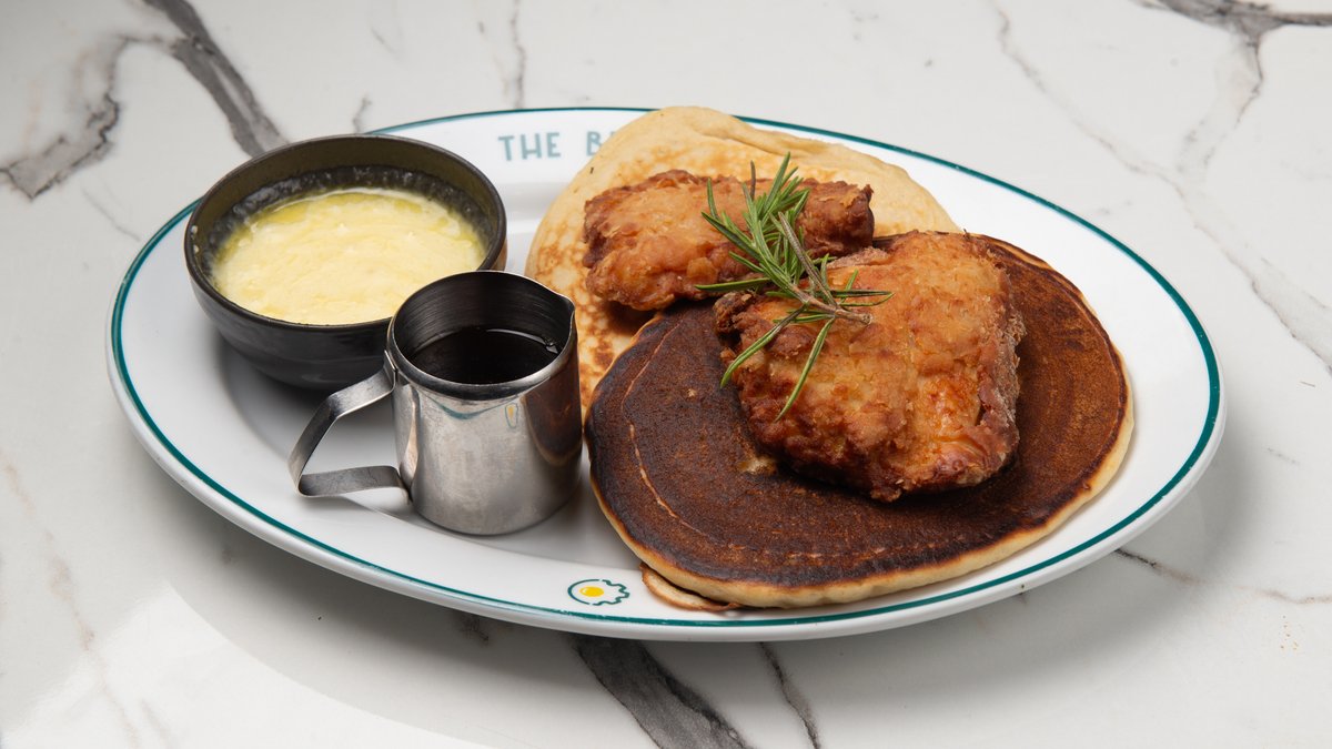 Fried Chicken Pancakes