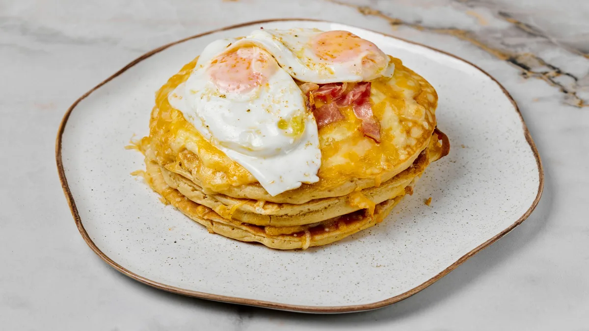 Pancakes με Πραλίνα Φουντουκιού