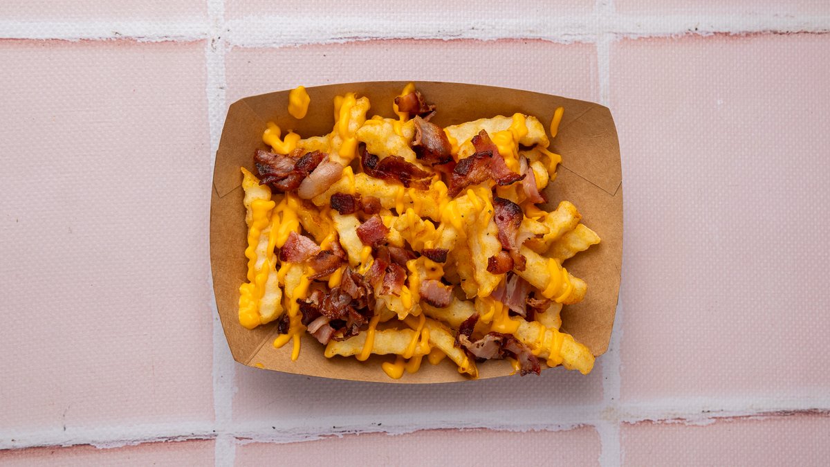 French Fries Bacon and Cheddar