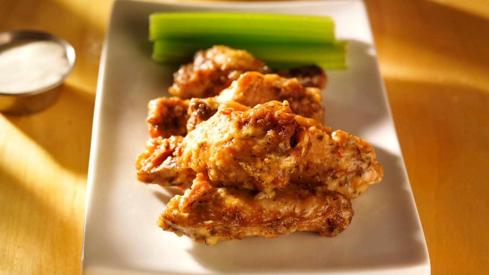 Garlic Parmesan Wings (10 Pieces)