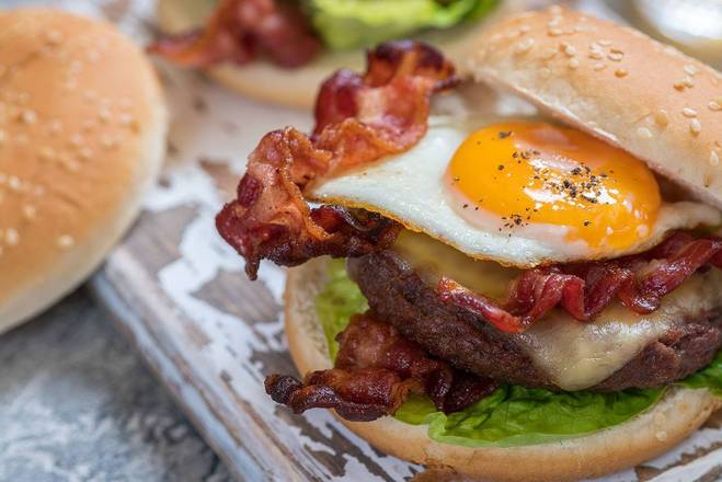 Bacon Egg Cheeseburger