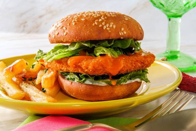 Buffalo Chicken Burger