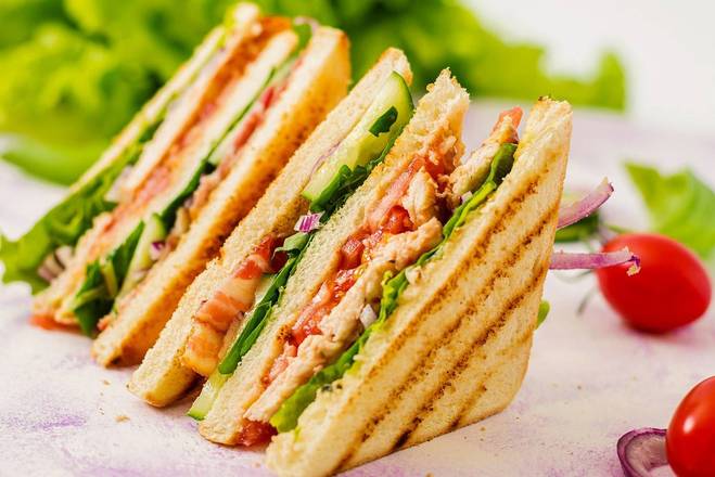 Chicken Ranch Club Sandwich