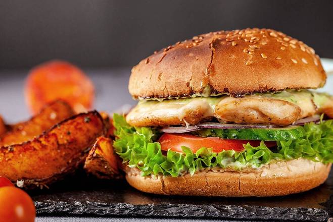 Southern BBQ Chicken Burger