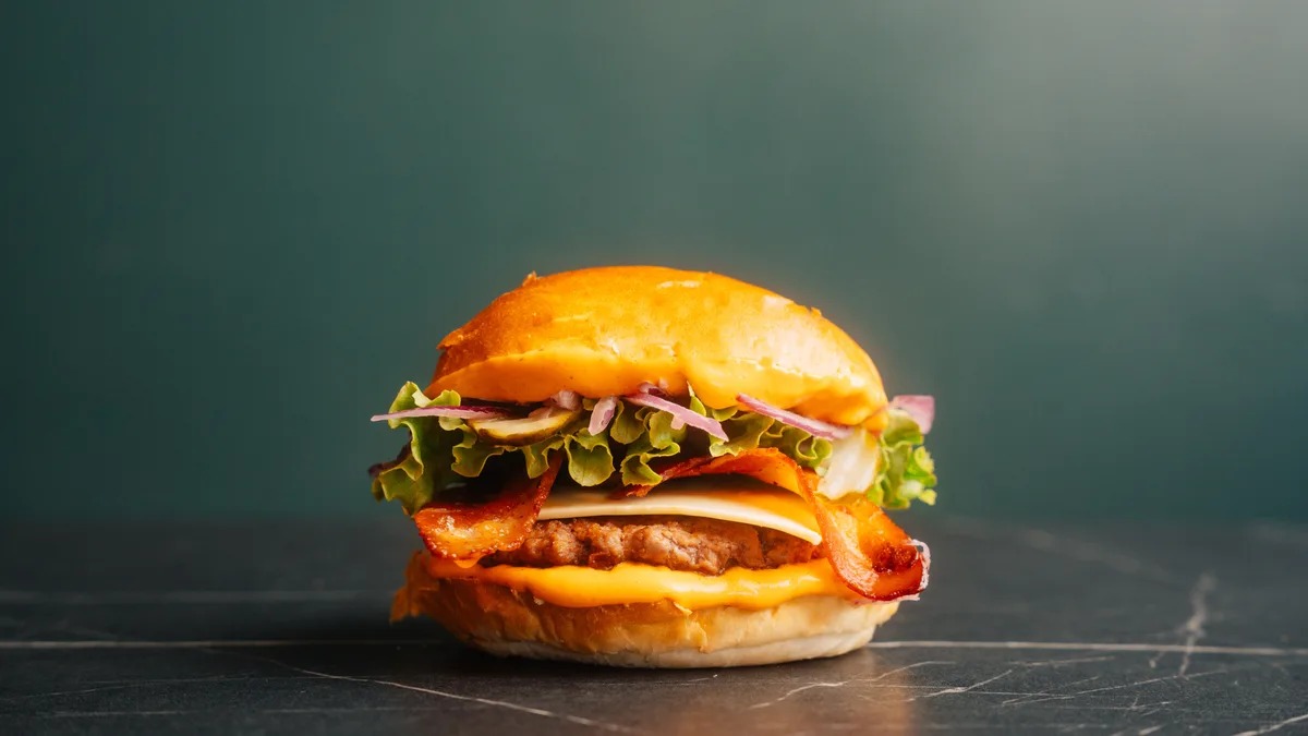 Spicy Cheese Bacon Burger