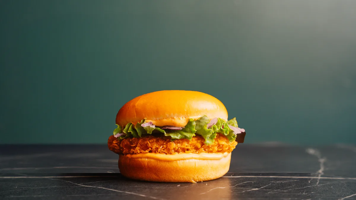 Bearnaise Chicken Burger