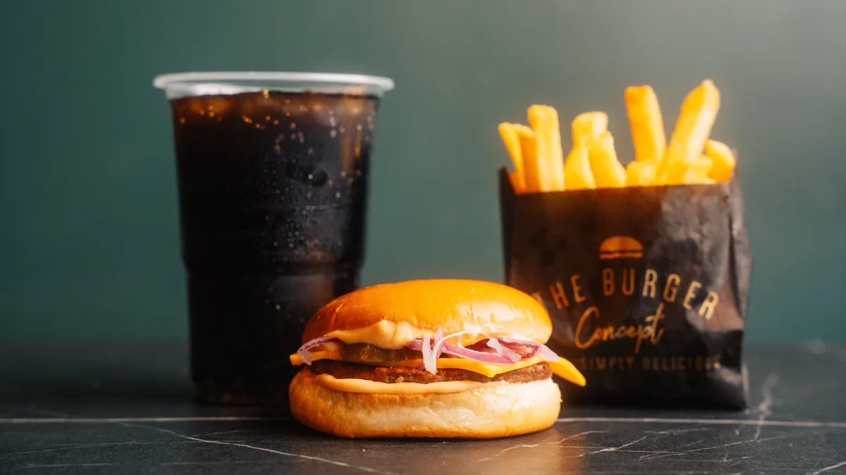 Cheese Burger Combo