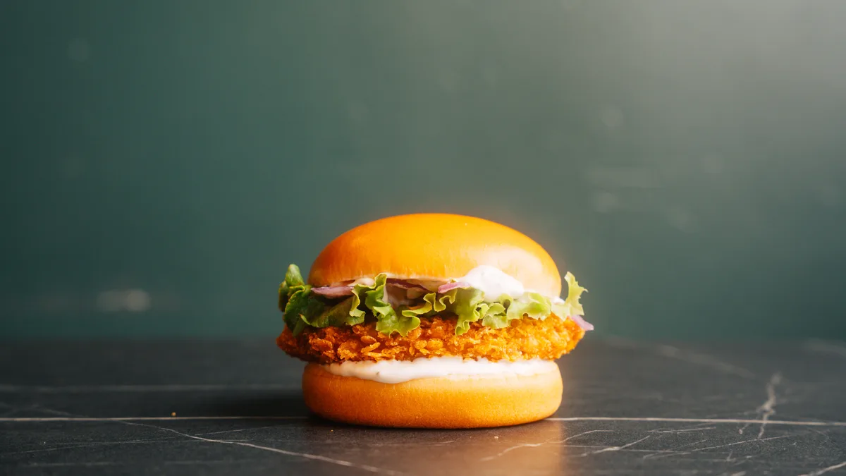 Crunchy Chick Burger