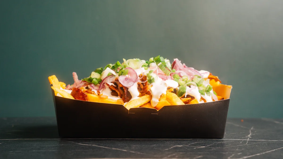 Large Chicken Kebab Fries