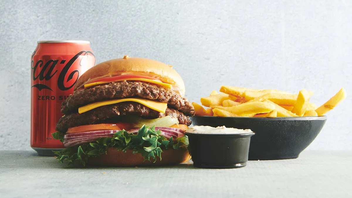 The Challenge Burger Combo