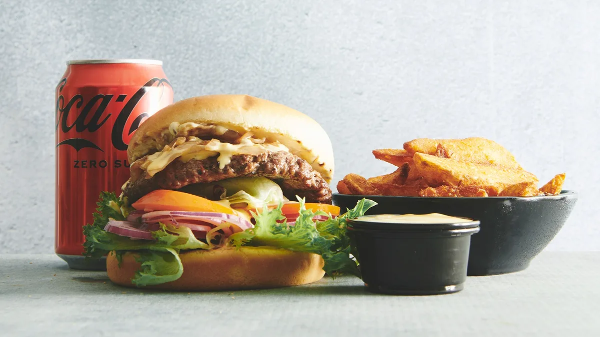 The Copenhagen Burger Combo