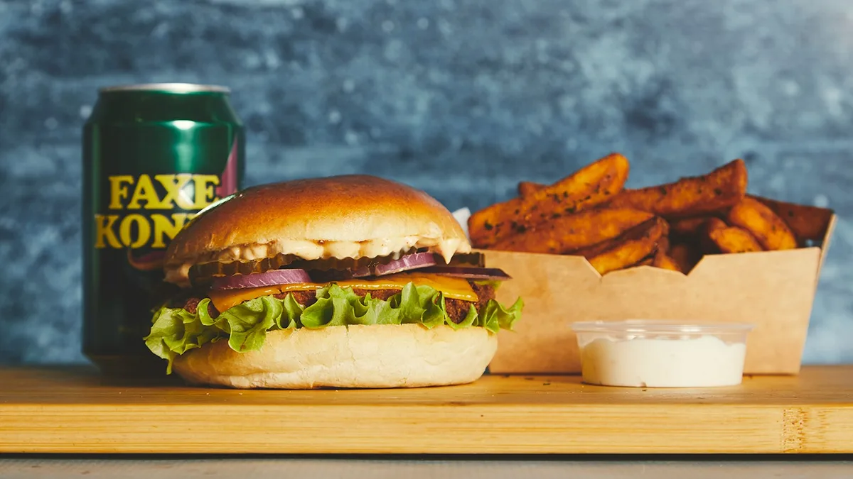 Crispy Chicken Burger Menu