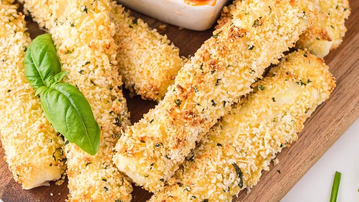 Mozarella Stick (6 stk) (V)