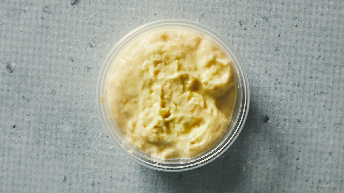 Pommes frittes Sauce