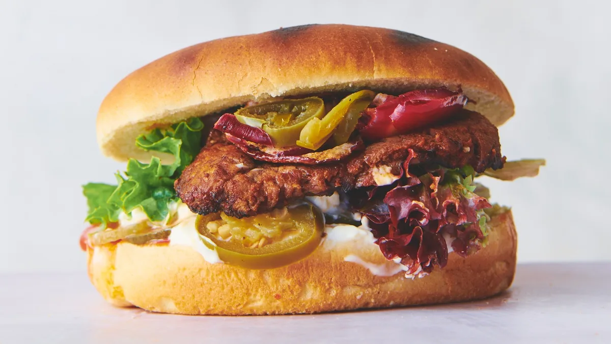 Mørbrad burger