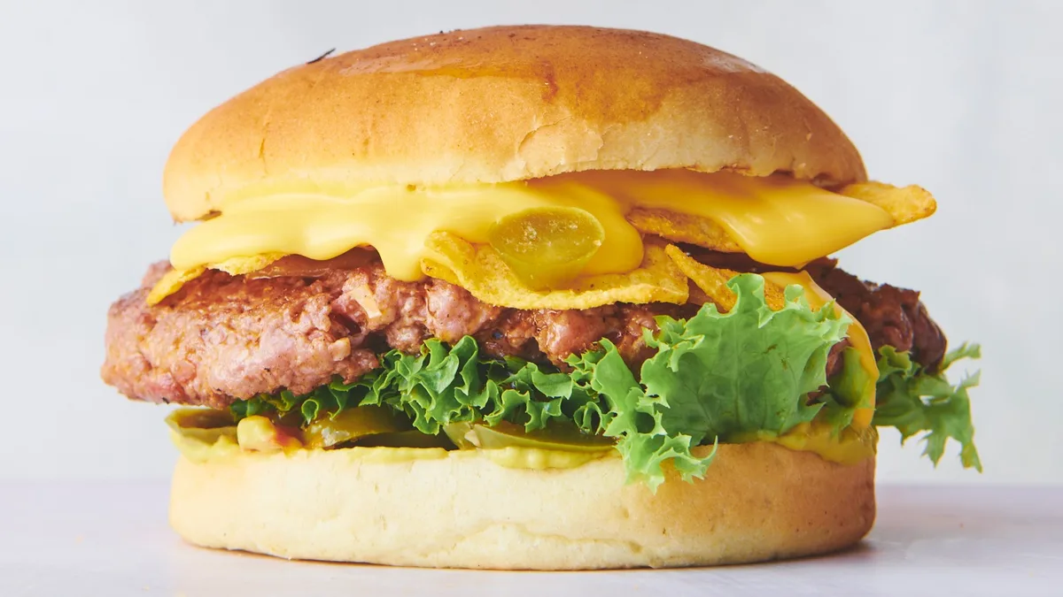 Nachos burger
