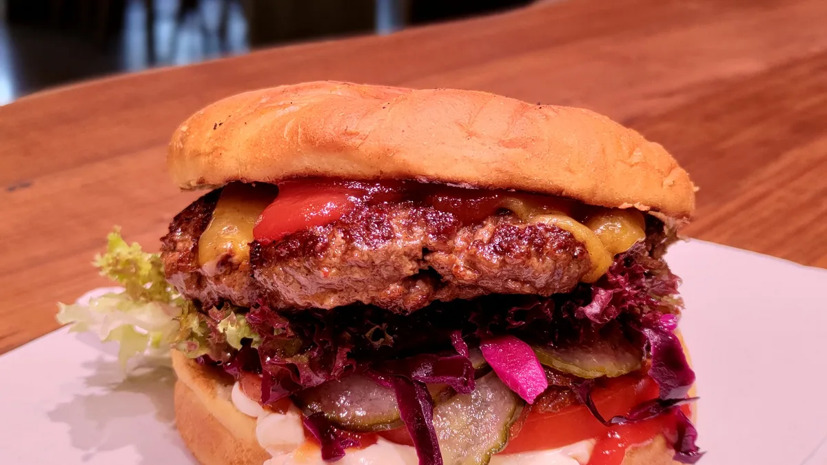 Simple Burger Menu