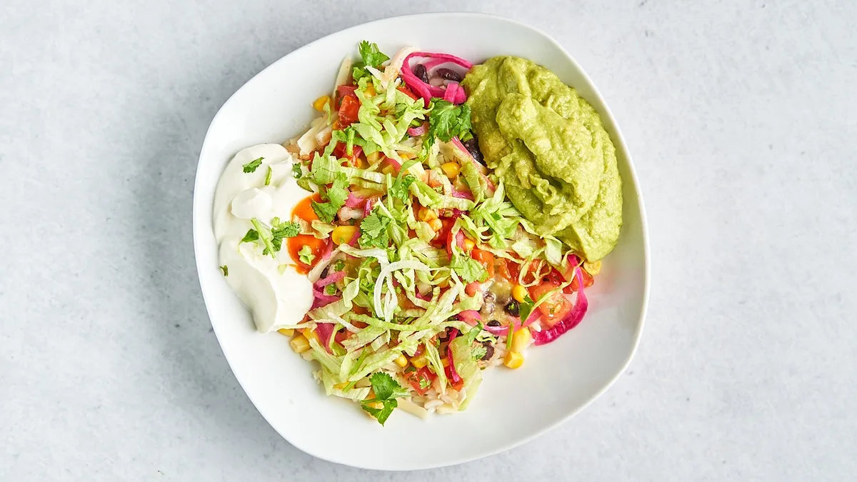 Fresh Avocado Burrito