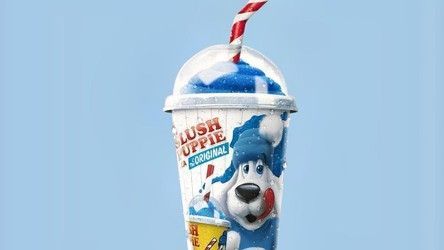 Medium Blue Raspberry Slush Puppie