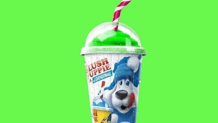 Medium Sour Apple Slush Puppie