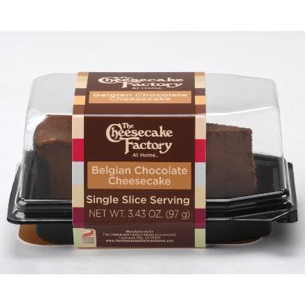 The Cheesecake Factory At Home Belgian Chocolate Cheesecake Slice (3.43 oz)