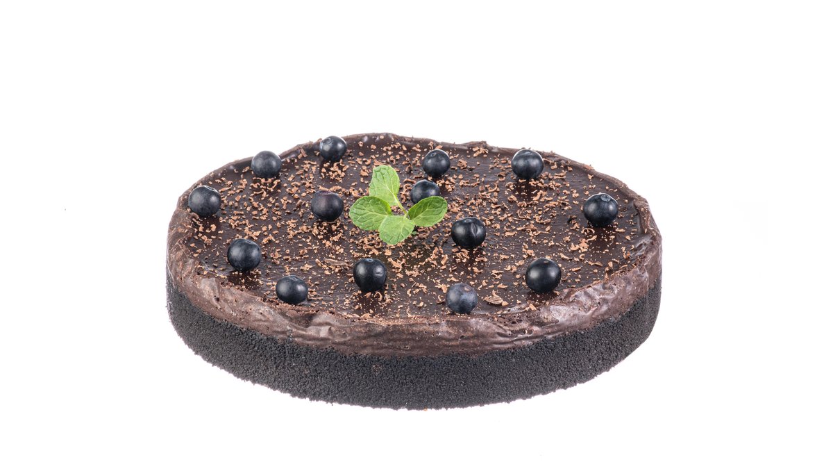 Dark Chocolate Vegan Cheesecake(tort)
