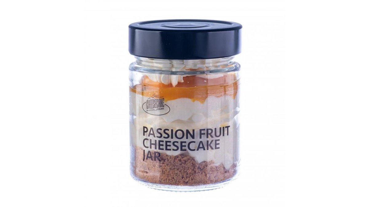 Passion Fruit Cheesecake Jar