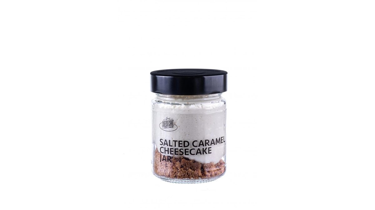 Salted Caramel Cheesecake Jar