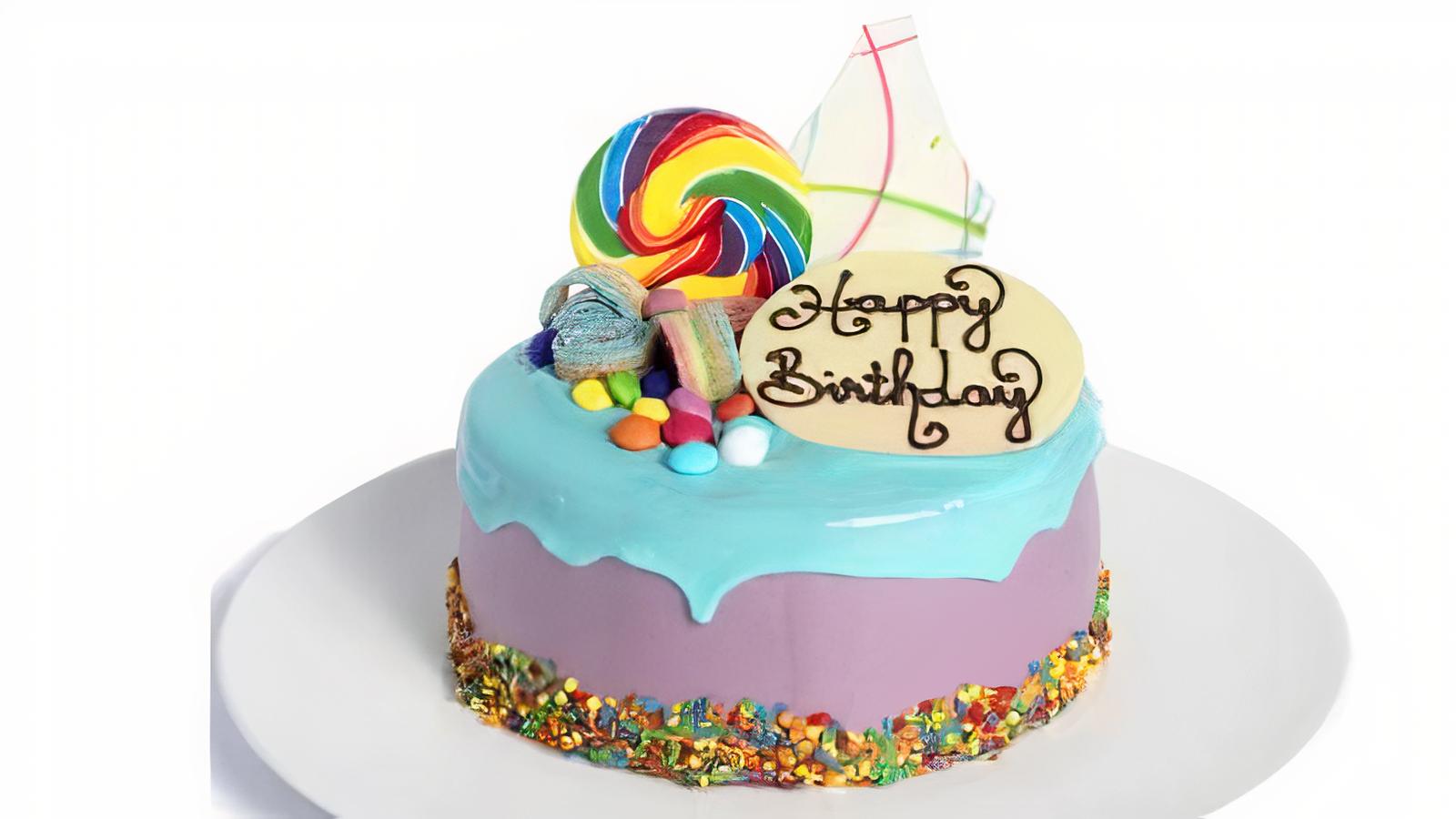 Candyland Birthday Cake (Midi)