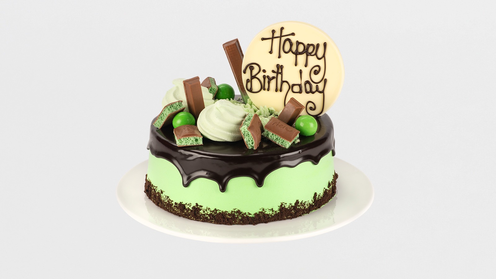Choc Mint Birthday Cake (Midi)