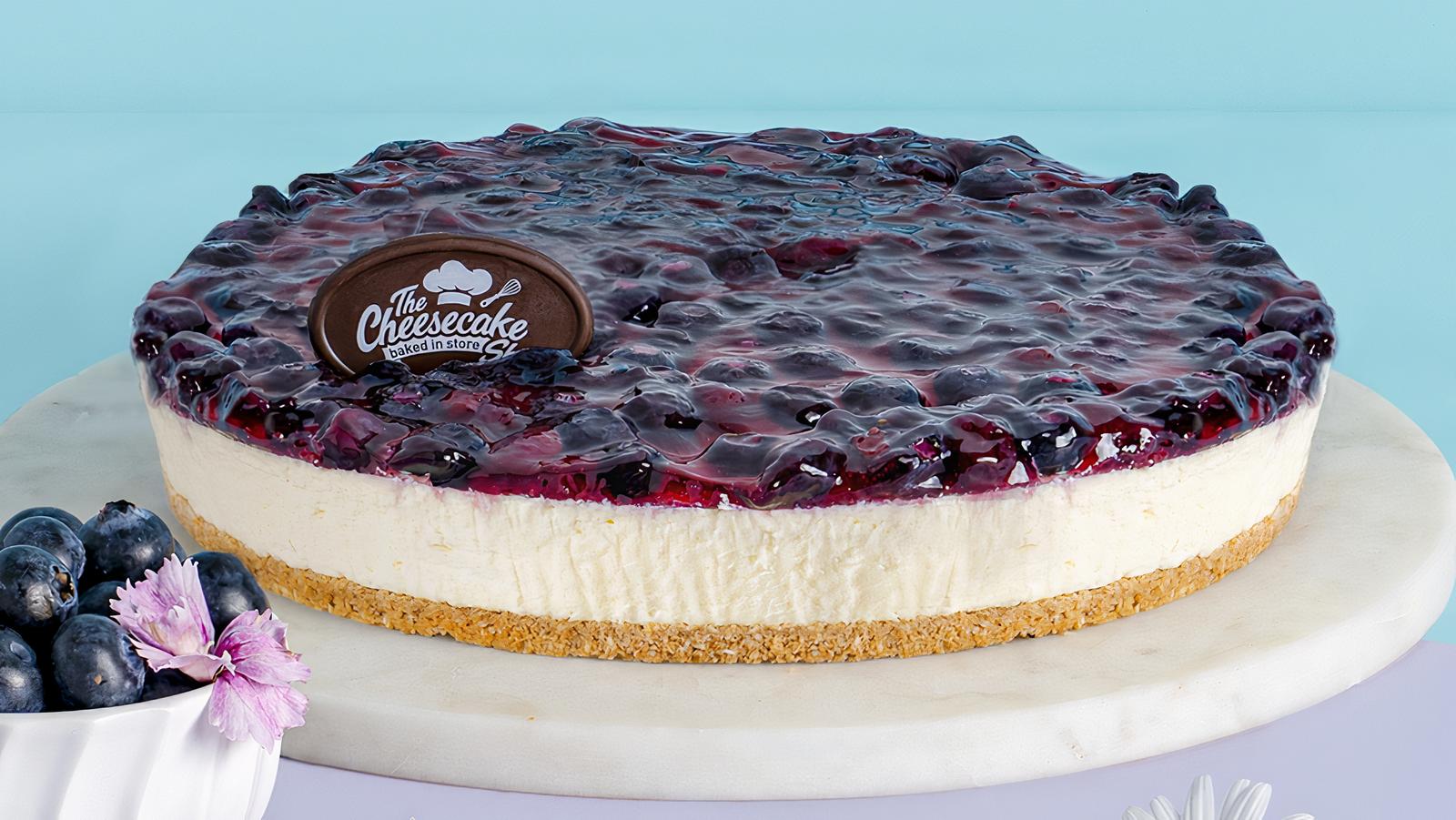 Mountain Blueberry Cheesecake