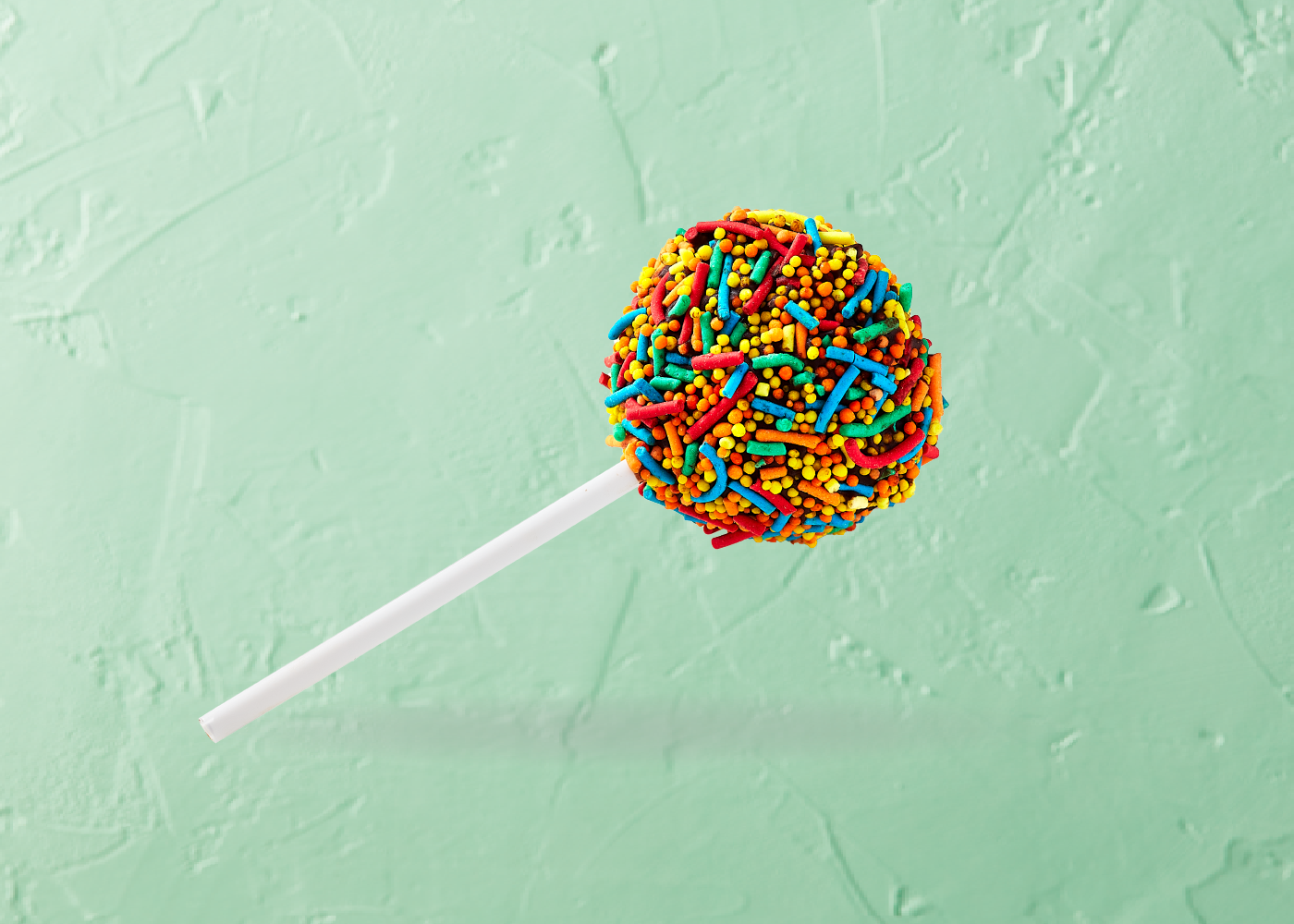 Rainbow Sprinkle Cake Pop