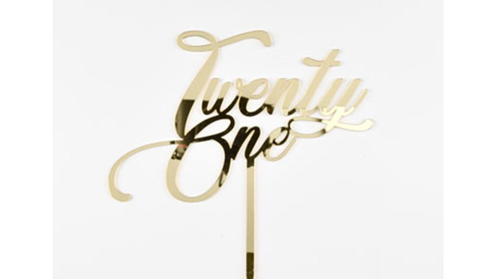 Topper Twenty One Gold