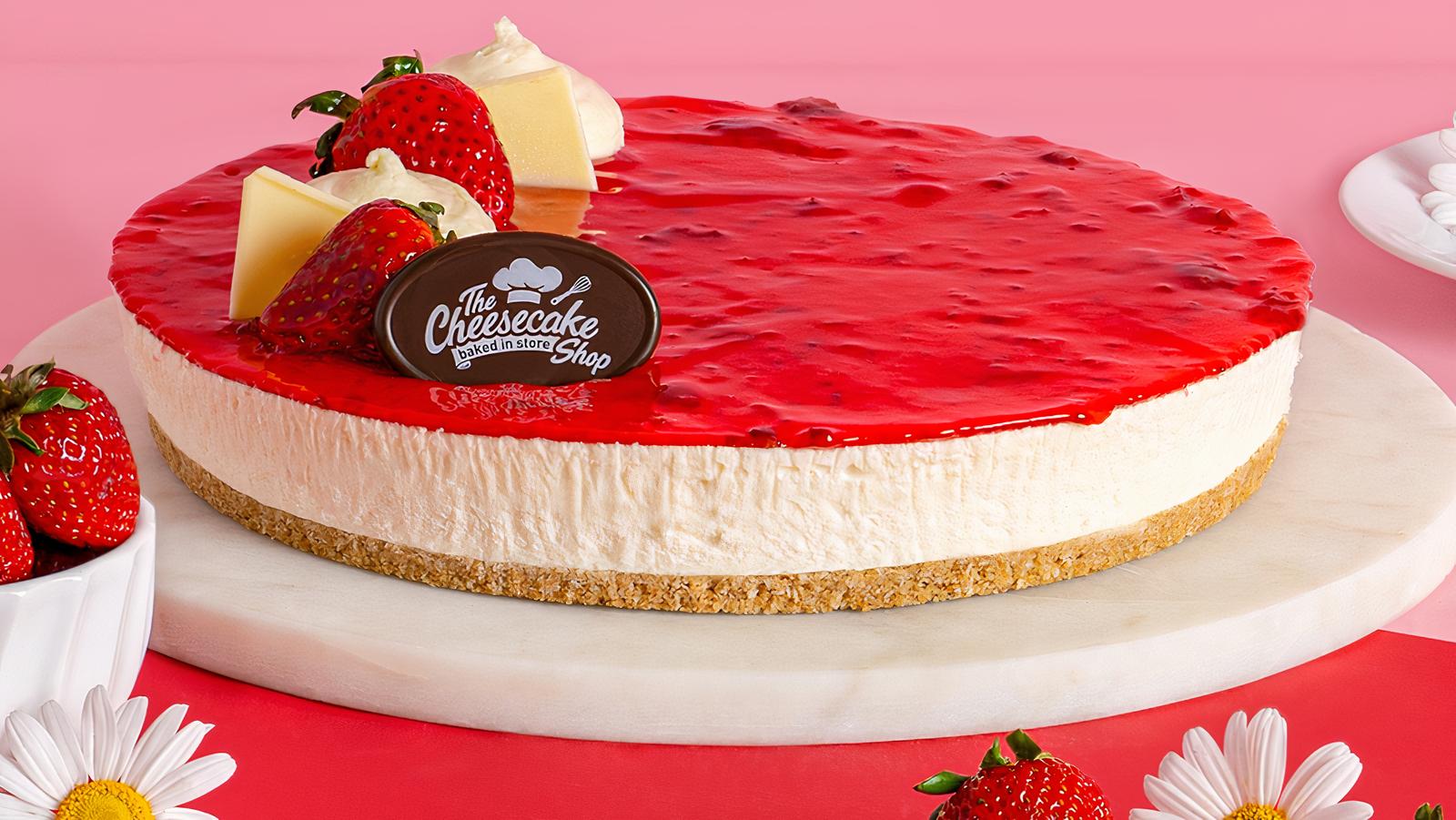 Wild Strawberry Cheesecake