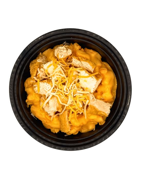 Crispy Chicken Mac N' Cheese Bowl