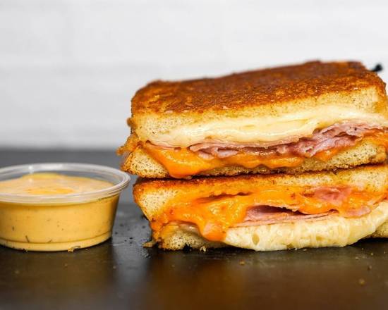 Smoked Ham and Three Cheese Melt