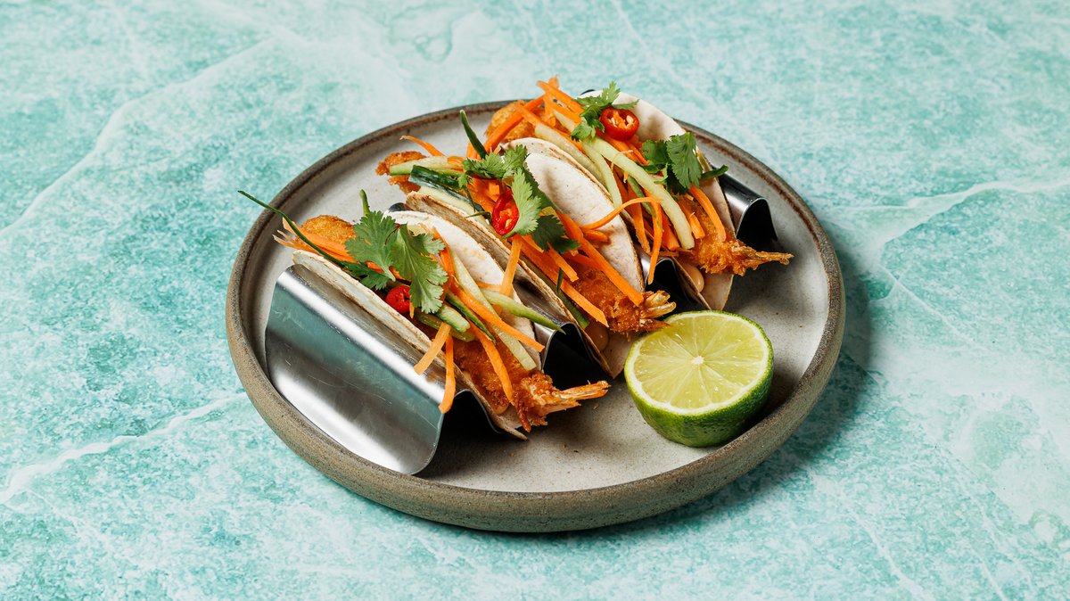 Spicy Shrimp Tacos