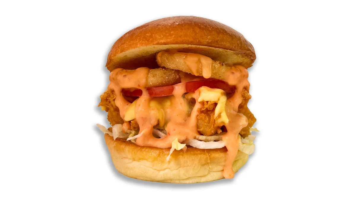 Thai Shrimp Burger