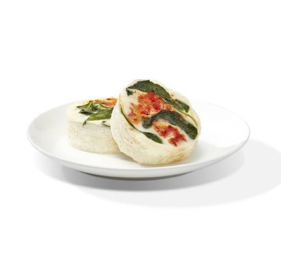 Breakfast|Spinach and Red Pepper Egg White Bites