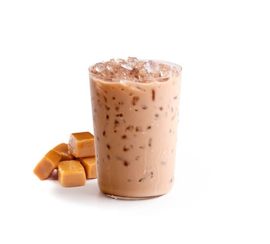 Iced Lattes|Protein Caramel Iced Latte