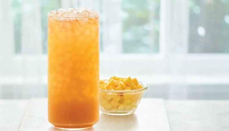Lightened Mango Cold Brew Tea