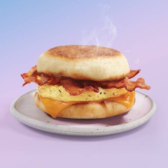 Sandwiches and Wraps|Bacon Egg Cheese English Muffin